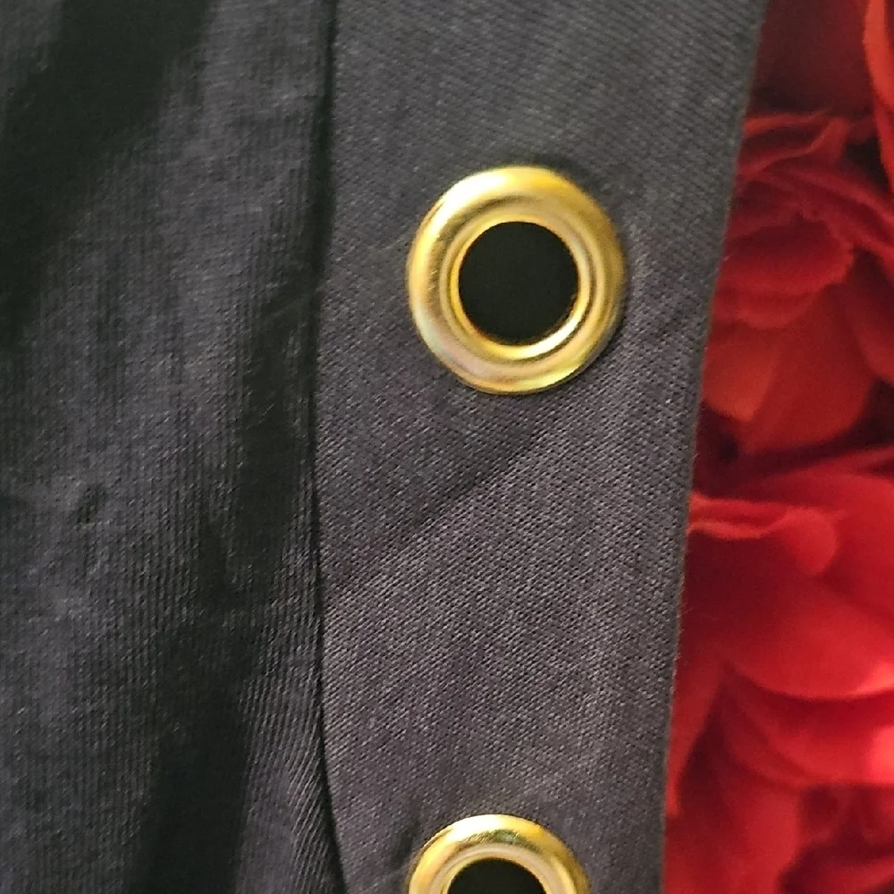Michael Kors NWT Navy Sleeveless Top with Gold Eyelets Size XLarge